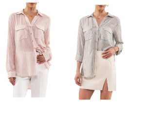 Image of sale on Stripe Button-up Shirt