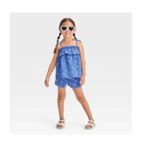 Image of sale on Toddler Girls’ Floral Skirtall Set