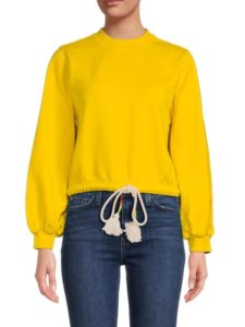 Image of sale on Cropped Crewneck Sweatshirt