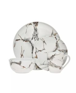 Image of sale on Rayo Marble 16 Piece Dinnerware Set, Service for 4