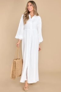 Image of sale on White Maxi Dress