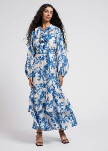 Image of sale on Printed Frilled Detail Dress