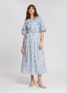 Image of sale on Relaxed Drawstring Gathered Detail Dress