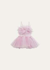 Image of sale on Girl’s Bebe Passion Ombre Tulle Dress, Size Newborn-24m