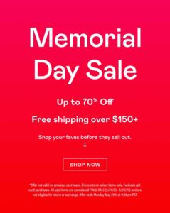 Image of sale on Up to 70% off Bandolier!!