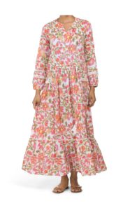 Image of sale on Alysa Floral Printed Tunic Dress
