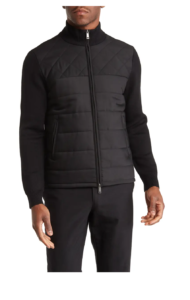 Image of sale on Worsted Quilted Mixed Media Jacket