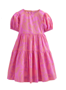 Image of sale on Kids’ Puff Sleeve Cotton Dress