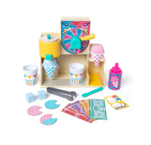 Image of sale on Melissa & Doug Fun at the Fair Snow Cone and Slushie Play Set
