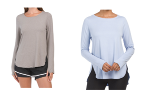 Image of sale on Crew Neck Long Sleeve Tee