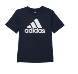 Image of sale on Adidas Big Boys Badge of Sport Cotton T-shirt – Size 8-12