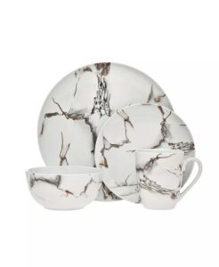 Image of sale on Rayo Marble 16 Piece Dinnerware Set, Service for 4