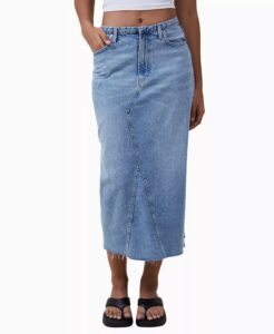 Image of sale on Women’s Maxi Denim Skirt