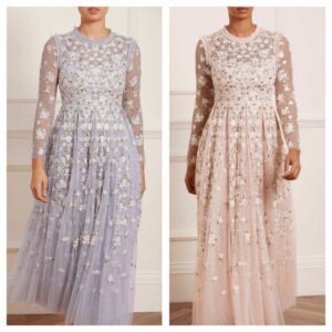 Image of sale on Camellia Ditsy Ankle Gown