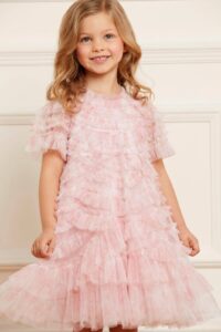 Image of sale on Fleur De Lis Marilla Ruffle Kids Dress