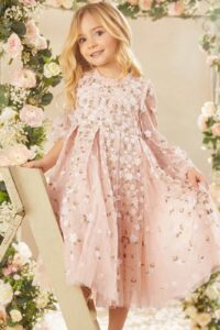 Image of sale on Camellia Ditsy Long Sleeve Kids Dress