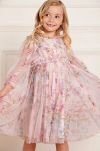 Image of sale on Floral Wonder Garland Kids Dress