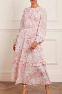 Image of sale on Fleur De Lis Esme Cotton Ankle Gown