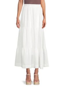 Image of sale on Tiered Midi Skirt