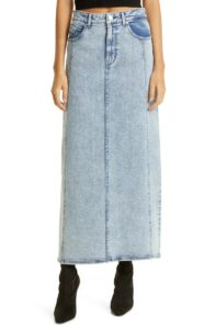 Image of sale on Janice Denim Maxi Skirt