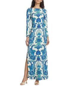 Image of sale on Aria Open-back Maxi Dress