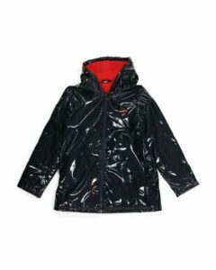 Image of sale on Boys Shiny Hooded Raincoat