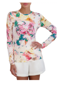 Image of sale on Crewneck Long Sleeve Graphic T-shirt