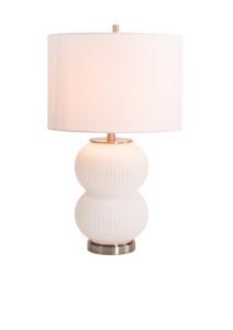 Image of sale on 26.25in Prenton Glass Table Lamp