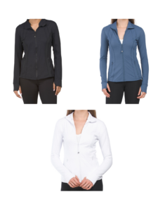 Image of sale on Wonderlink Essential Icon Full Zip Long Sleeve Jacket