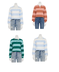 Image of sale on Cropped Polo Shirt