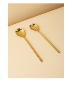 Image of sale on 2pk 11in Stainless Steel Serving Utensils