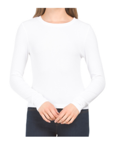 Image of sale on Finn Cropped Crew Neck Top