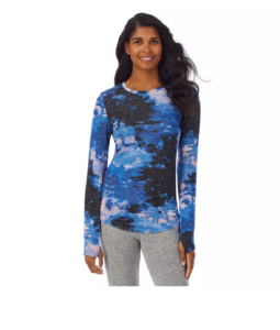 Image of sale on Soft Knit Long Sleeve Crewneck Top