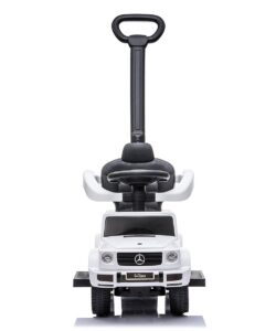 Image of sale on Best Ride on Cars | White Mercedes 3-in-1 G-wagon Push Car