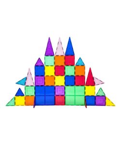 Image of sale on Picassotiles | 61-piece 3-d Magnetic Building Tile Play Set