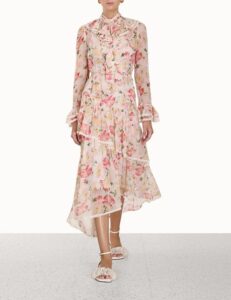 Image of sale on Coaster Lace Ruffled Midi