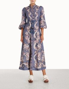 Image of sale on Vitali Long Billow Dress