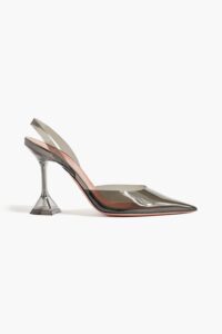 Image of sale on Holli Glass Pvc Slingback Pumps