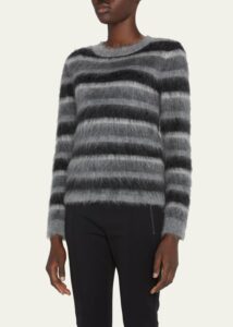 Image of sale on Colonia Stripe Fuzzy Top