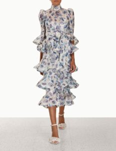 Image of sale on Tama Tiered Midi Dress