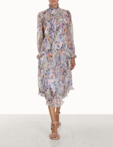 Image of sale on Tama Ruffle Midi Dress