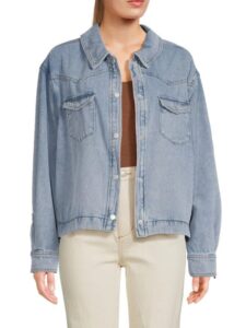 Image of sale on Drop Shoulder Regular Denim Jacket