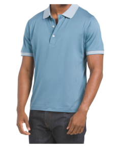 Image of sale on Mercerized Jersey 3-button Polo