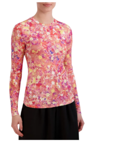 Image of sale on Floral Print Knit Top
