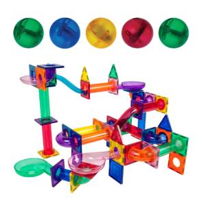 Image of sale on Picassotiles Marble Run 100 Piece Magnetic Tile Race Track