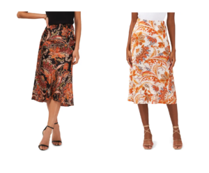 Image of sale on Paisley Pull-on Skirt