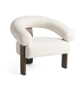 Image of sale on Curved Back Wishbone Chair with Oak Legs