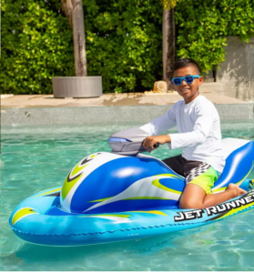Image of sale on Jet Runner Motorized Inflatable Ride-on Watercraft