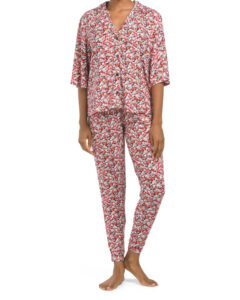 Image of sale on Extended Sleeve Notch Collar Pant Set