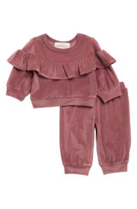 Image of sale on Sugar Plum Velvet Pullover & Pants Set